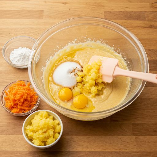 Glutenfri gulrotkake 2