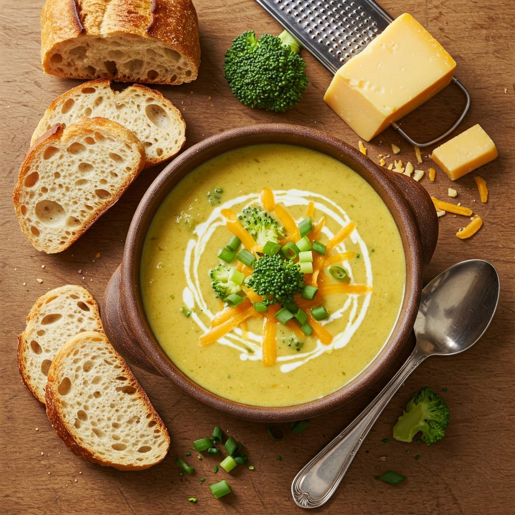 Kremet Brokkolisuppe