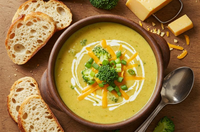 Kremet Brokkolisuppe
