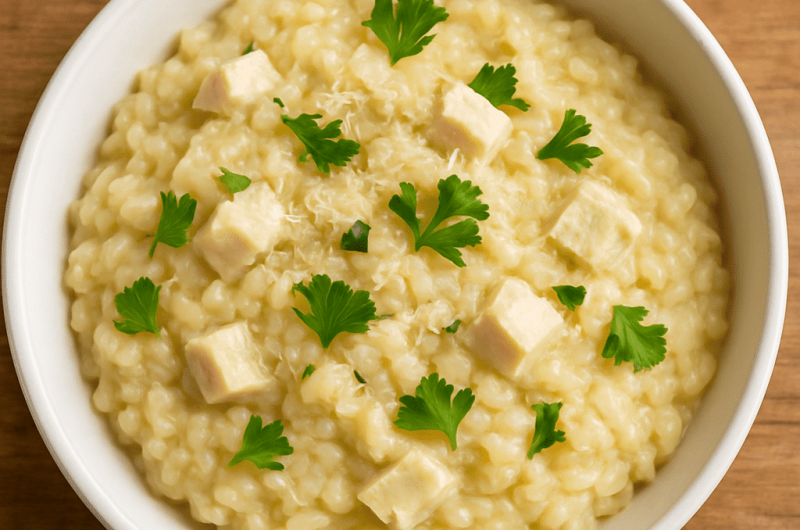 Risotto med kylling