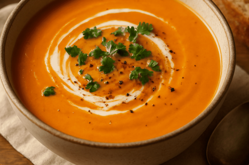 Søtpotetsuppe