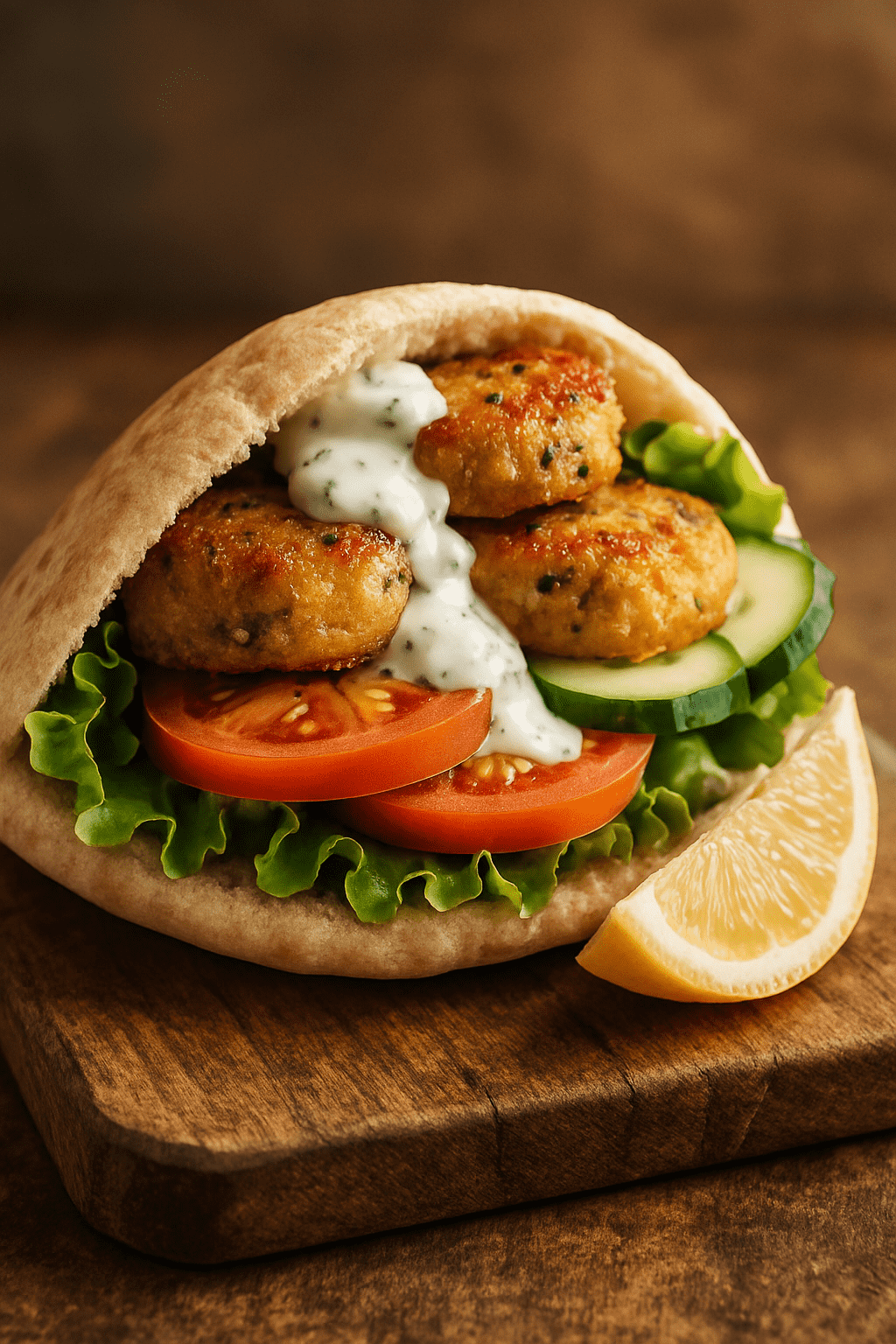 Fiskekaker i Pita