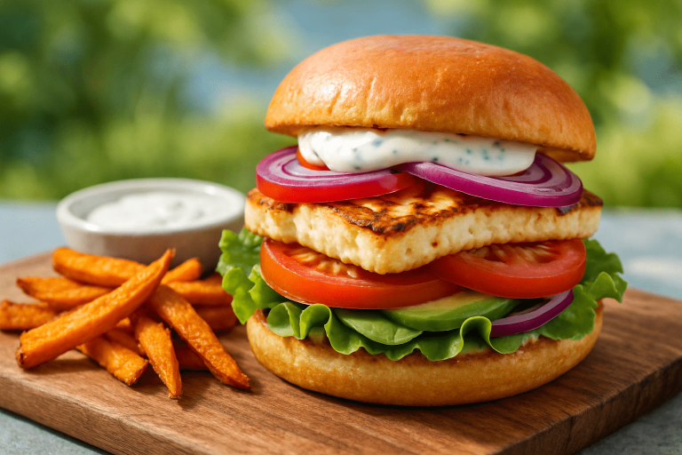 halloumiburger