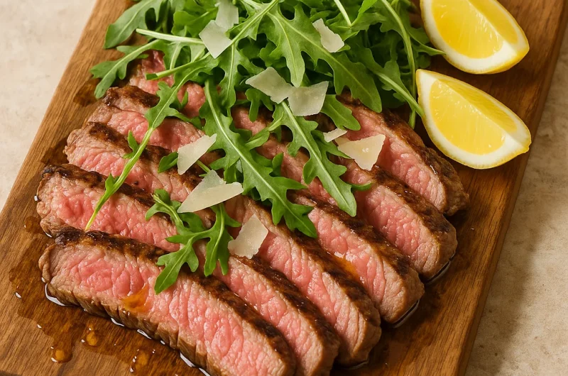 Tagliata – Klassisk italiensk biff i skiver
