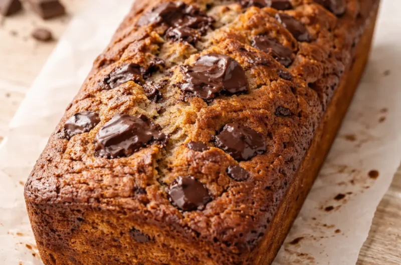 Bananbrød med sjokolade