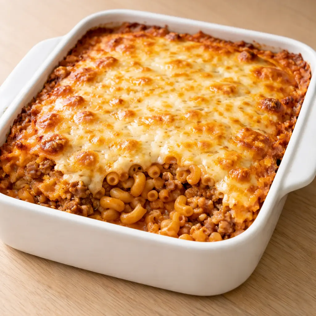 Makaroniform med karbonadedeig