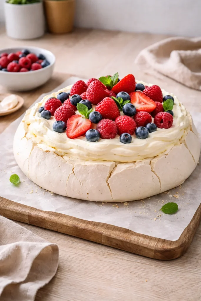 Vegansk pavlova