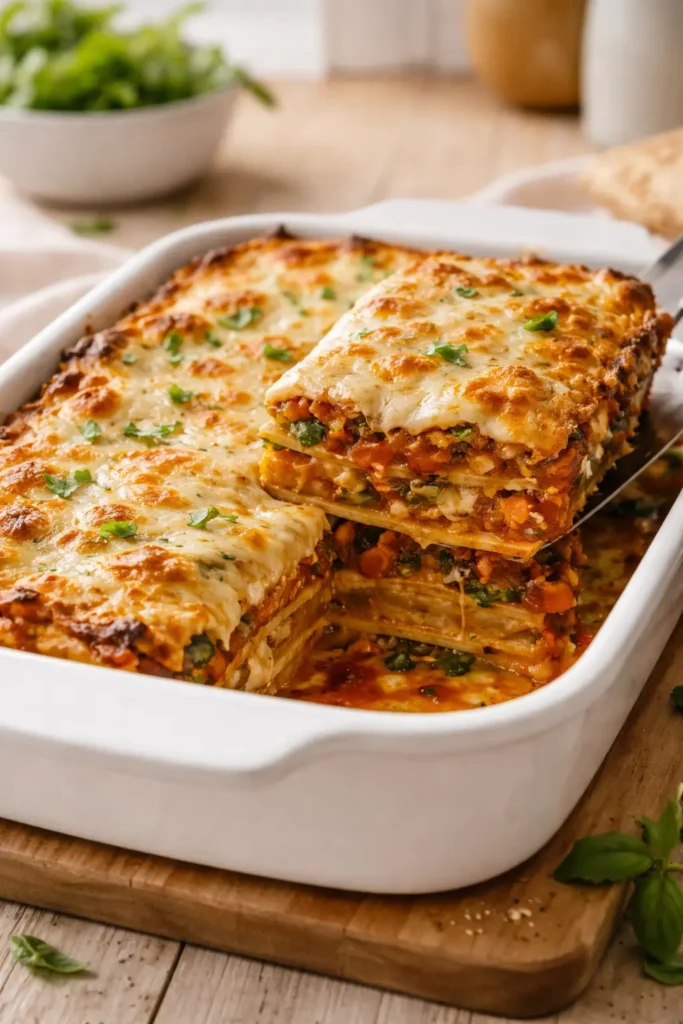 Vegetarlasagne