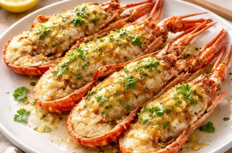 Gratinerte sjøkreps