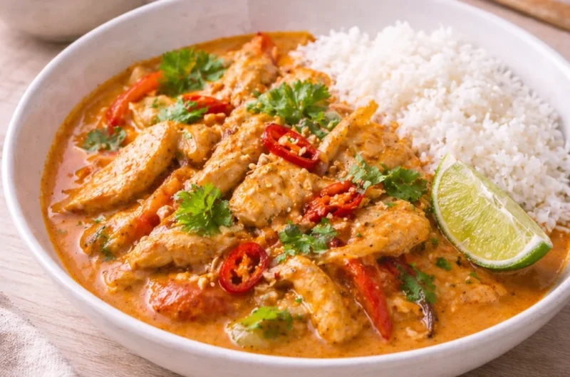 Panang Curry med Kylling