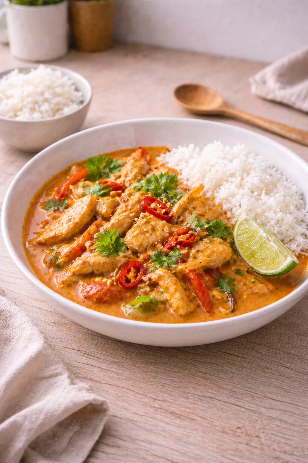 Panang Curry med Kylling