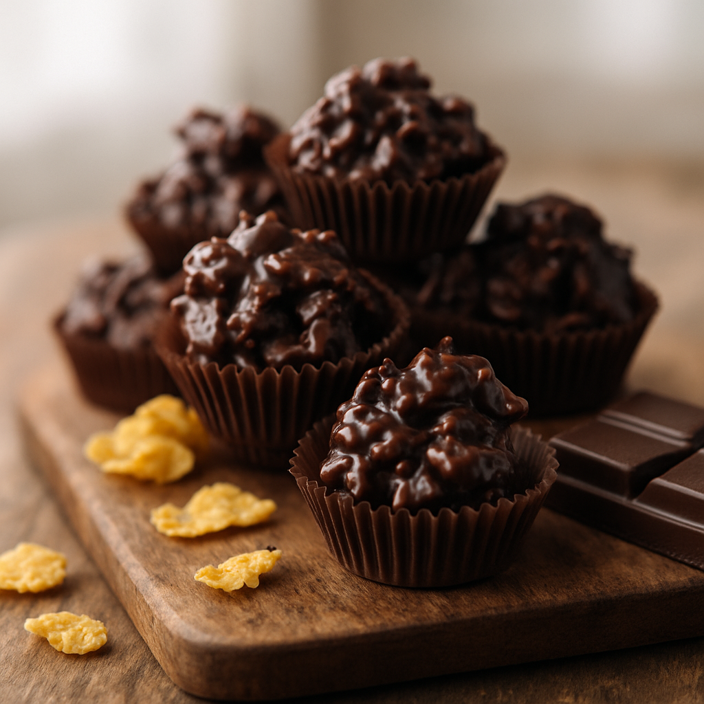 Cornflakes-sjokolade