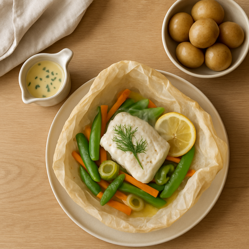 Fiskepakker med Sandefjordsmør