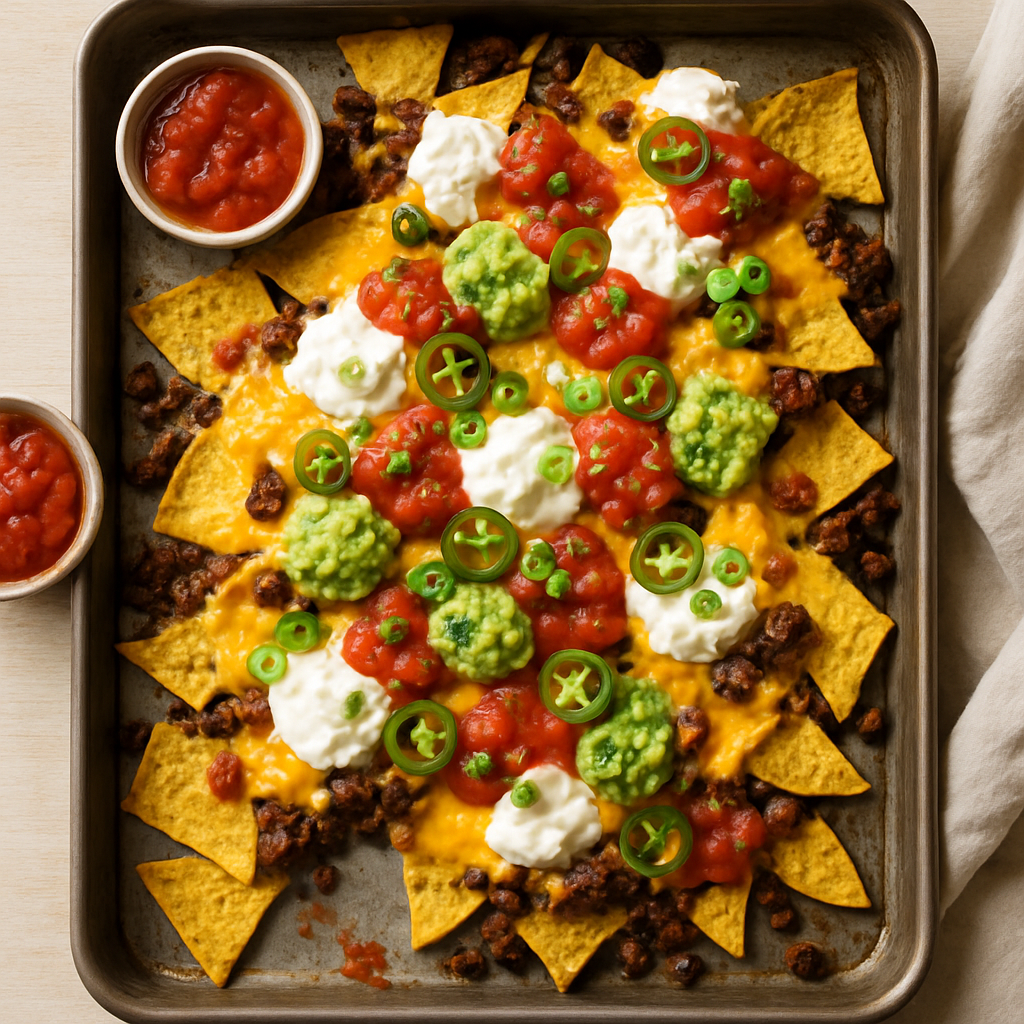 Tacoskjell-Nachos